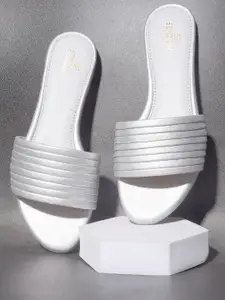 Liberty No Back Strap Open Toe Flats