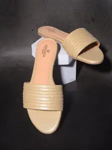 Liberty No Back Strap Open Toe Flats