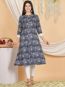 KALINI Women Ethnic Motifs Printed Floral Kurta