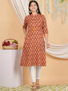 KALINI Women Ethnic Motifs Printed Floral Kurta