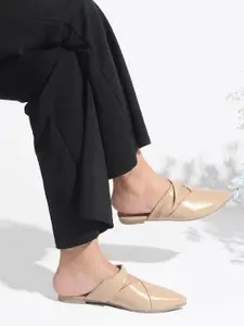 JM Looks Women Mules with Bows Flats