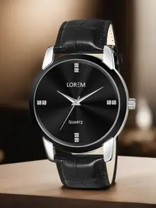 LOREM Men Dial & Bracelet Style Straps Analogue Watch LR96-A