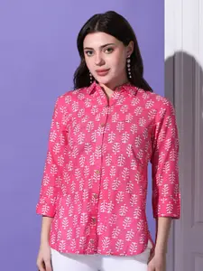 FASHION DREAM Women Floral Opaque Printed Casual Shirt