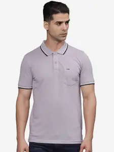 t-base Men Polo Collar Pockets T-shirt
