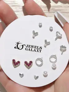 Jewels Galaxy Contemporary Studs Earrings