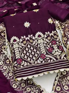 MAHALASA Pure Cotton Unstitched Dress Material