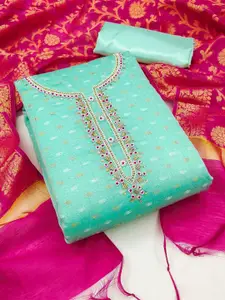 MAHALASA Pure Cotton Unstitched Dress Material