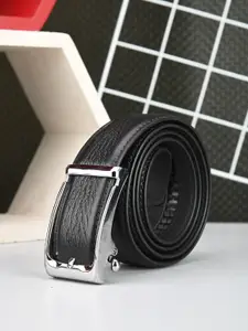 BuckleUp Men Textured Formal Belt