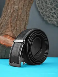 BuckleUp Men Textured Formal Belt