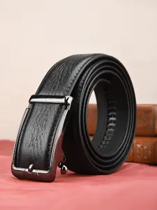 BuckleUp Men Textured Casual Belt