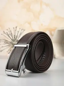 BuckleUp Men Textured Formal Belt