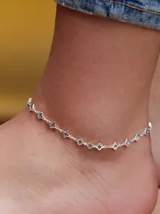 AIKA BY MINUTIAE Silver-Plated Anklet