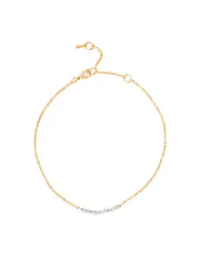 AIKA BY MINUTIAE Gold-Plated Anklet