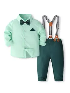 StyleCast x Revolte Boys Long Sleeves Pure Cotton Shirt With Trousers