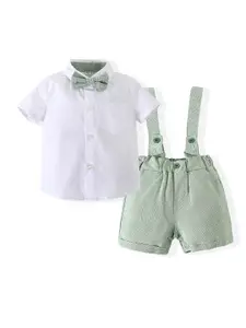 StyleCast x Revolte Boys Pure Cotton Shirt With Shorts