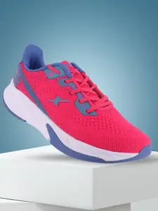 Sparx Women Textured Lace-Up Running Shoesna