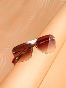 LULU & SKY Women Rectangle Sunglasses