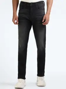 Flying Machine Men Tapered Fit Heavy Fade Stretchable Jeans
