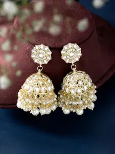 Peora Contemporary Jhumkas Earrings