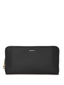 DKNY Women Leather Zip Around Wallet
