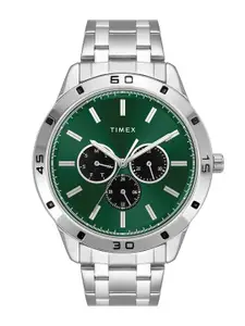 Timex Men Dial & Stainless Steel Straps Analogue Watch TWEG135SMU04