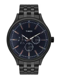 Timex Men Brass Dial & Stainless Steel Straps Analogue Watch TWEG184SMU11