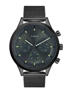 Timex Men Brass Dial & Stainless Steel Straps Analogue Watch TWHG03SMU26
