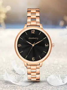 DressBerry Women Stainless Steel Bracelet Style Straps Analogue Watch DB-022