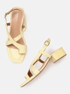 Allen Solly Open Toe Block Heel