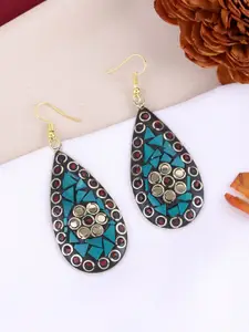 PANASH Gold-Plated Classic Drop Earrings