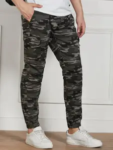 Dennis Lingo Men Camouflage Printed Regular Fit Joggers Trousers