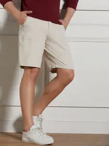 Dennis Lingo Men Mid Rise Loose Fit Cotton Shorts