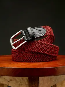 LOUIS STITCH Men Premium Braided Casual Belt