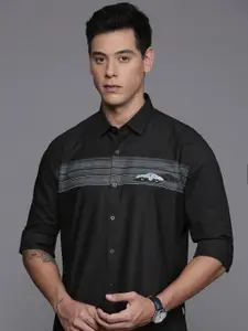 Louis Philippe Sport Men Slim Fit Pure Cotton Printed Casual Shirt