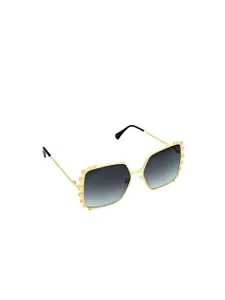 Steve Madden Women Square Sunglasses with UV Protected Lens-16426944996