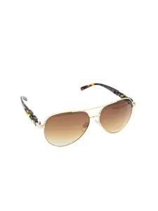 Steve Madden Women Aviator Sunglasses with UV Protected Lens-16426944477