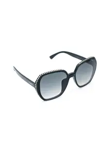 Steve Madden Women Square Sunglasses with UV Protected Lens 16426944934