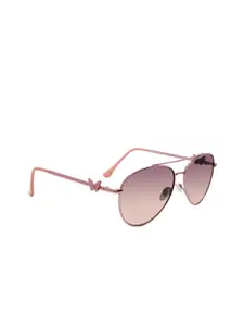 Steve Madden Women Aviator Sunglasses with UV Protected Lens 16426949526