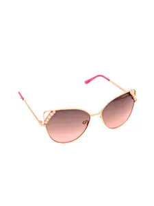 Steve Madden Women Cateye Sunglasses with UV Protected Lens 16426945030