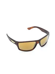 Steve Madden Outlook Men Rectangle Sunglasses with UV Protected Lens 16426946143-