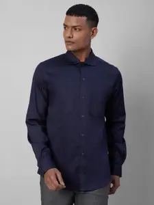 Turtle Classic Slim Fit Cotton Opaque Formal Shirt