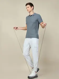 Technosport Solid Slim Fit Anti Static Polo T-shirt With Pocket