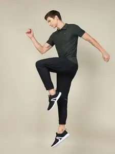 Technosport Solid Slim Fit Anti Static Polo T-shirt