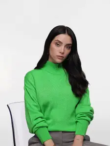 French Connection High Neck Pullover Sweater