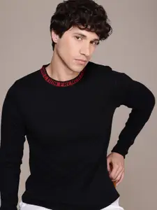 French Connection Knitted Long Sleeves Pullover Sweater