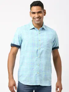 Monterrey SF Checked Relaxed Cotton Casual Shirt