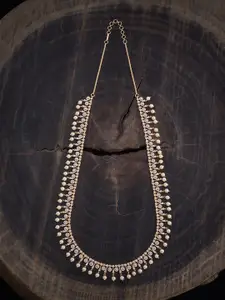 Kushal's Fashion Jewellery Copper Gold-Plated Necklace