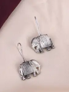 PANASH Silver Plated Drop Earrings