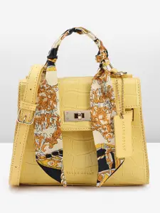 Allen Solly Animal Textured Satchel