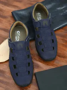 Rising Wolf Men Suede Shoe-Style Sandals